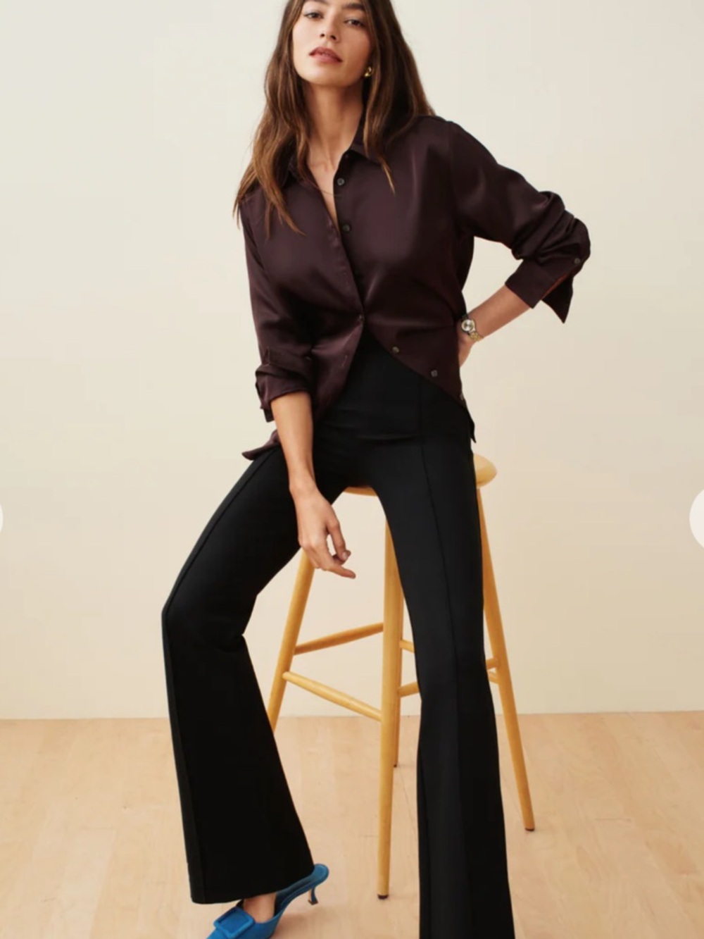 Spanx Ponte Flare Pant Large Tall